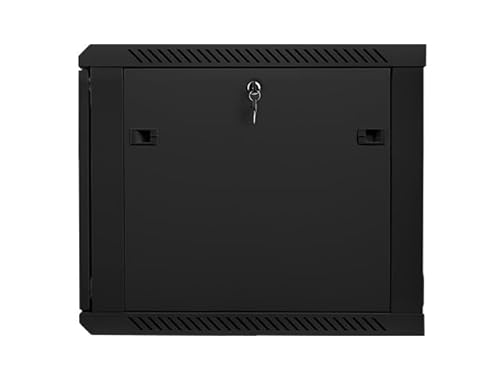 Armario Rack LANBERG 9U 600X600X501 Auto ENSAMBLADO 19" hasta 60 KG Negro