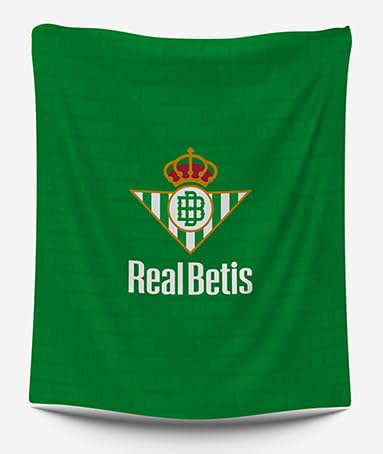Asditex Manta coralina Betis 120 cm. x 150 cm. (250 gsm) 100% poliéster