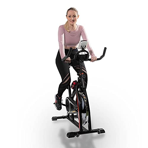 ATAA Power 50 Bicicleta de ciclo indoor- Negro -Bicicleta estática semi profesional