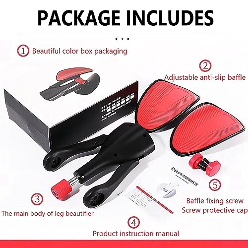 Ayeelamb Entrenador de Muslos, Entrenador de piernas, Eentrenador de Suelo pélvico, Cadera de Muslo, Entrenador de Abdomen en casa, para glúteos,piernas,Brazos,Pecho y Abdomen, para Mujeres y Hombres