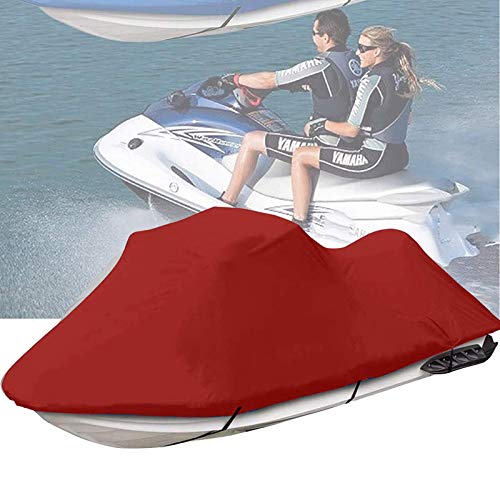 BGSFF Fundas para Motos de Agua de 3 plazas, Resistente 210D Tela Oxford Funda para Motos de Agua para Todo Clima Protección al Aire Libre Fundas para Motos de Agua PWC Impermeables Remo
