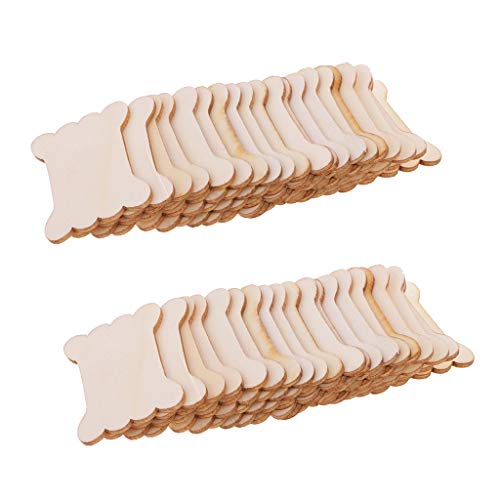 Bobinas de Carrete de Madera Plana de 40 piezas Cinta de Bordado de Costura Organizador de Carrete de Hilo