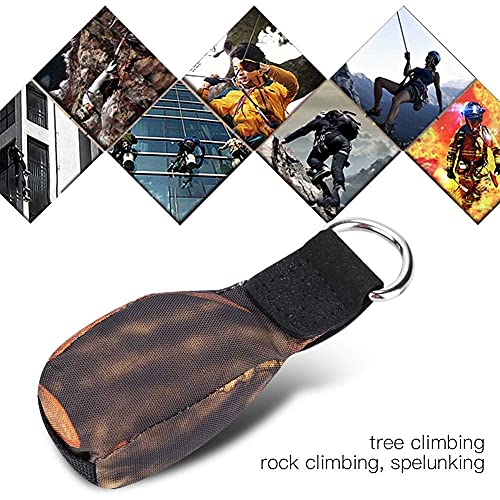Bolsa de Pesas para Tiro - Deportes al Aire Libre Arbolista Árbol Escalada en Roca Cuerda para espeleología Bolsa de Pesas para arrojar Bolsa para arrojar de Acero Inoxidable Material de Microfibra