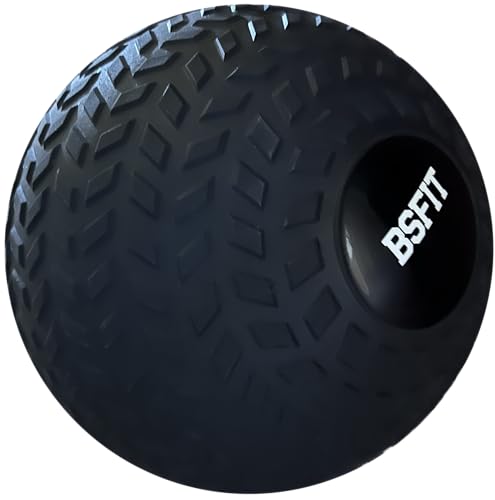 BSFIT - Slam Ball Balon Medicinal, Goma de Ejercicio. Descubre la Versatilidad de los Balones Medicinales, Medicine Ball en Tu Rutina de Ejercicios (25 LB)