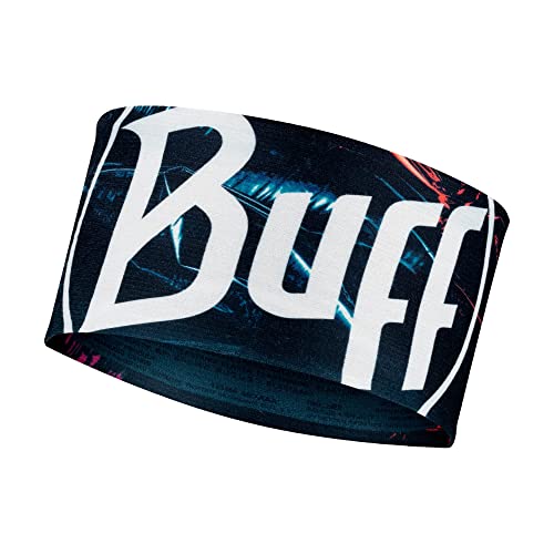Buff Xcross, Cinta CoolNet UV Wide Unisex Adulto, Negro, Talla Única
