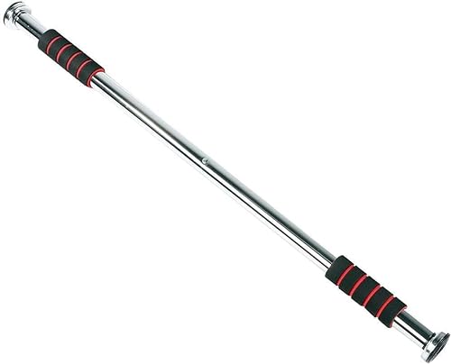 CABLEPELADO Barra dominadas ajustable | Fitness Barra para puerta | para entrenamiento de fuerza | Grosor del tubo: 1.5 mm | Ancho ajustable de 80 cm a 130 cm