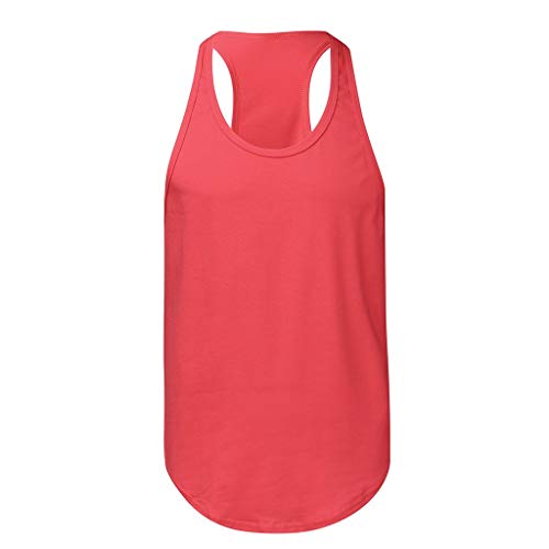 Camiseta de Tirantes Deporte Hombre, Camisetas Tops sin Mangas Basica Fitness Gym Camiseta Deportiva t-Shirt