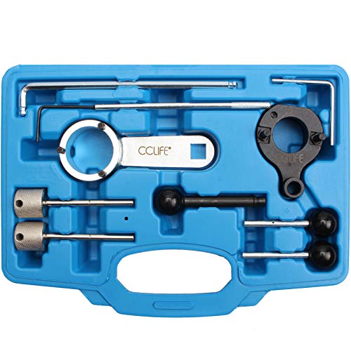 CCLIFE Herramienta de Cambio de Correa Dentada Compatible con VW VAG Audi 1.6 2.0 TDI CR
