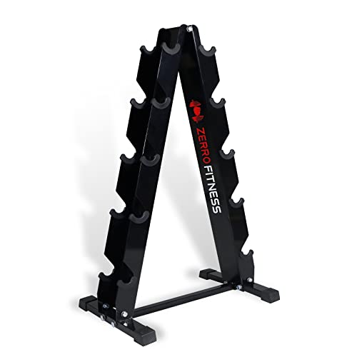 CCLIFE ZERRO Soporte para Mancuernas Rack de Almacenamiento de Mancuernas Estante para Mancuernas de 5 Niveles Capacidad de Peso 300 kg