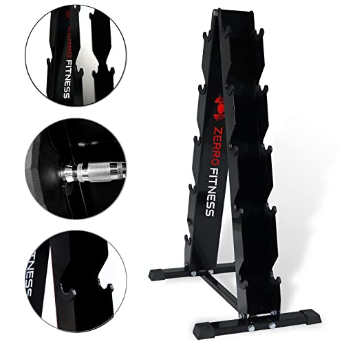 CCLIFE ZERRO Soporte para Mancuernas Rack de Almacenamiento de Mancuernas Estante para Mancuernas de 5 Niveles Capacidad de Peso 300 kg