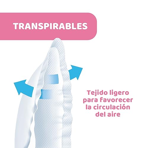 Chicco - Discos absorbentes de lactancia, evita irritaciones, grietas o mastitis, 30 unidades
