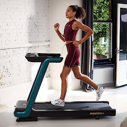 Cinta de Correr Reebok FR20z Floatride Verde - Zwift y Kinomap - 140x46cm - Carga Maxima 120kg - Pantalla LED