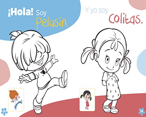 Cleo y Cuquín, Familia Telerín. Actividades - Pinta y colorea con Cleo y Cuquín (Altea)