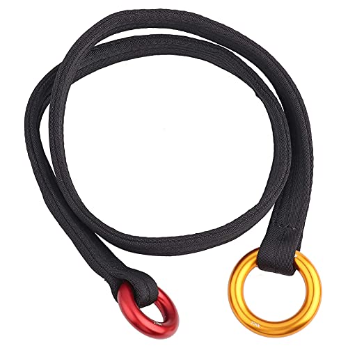 Cordón para Trepar árboles, Eslinga para Cinturón con Hebilla Cambium para Equipo de Escalada Ahorro de Fricción Recuperable del Arbolista del árbol del Ancla, 22Kn 120Cm/47,2 Pulgadas