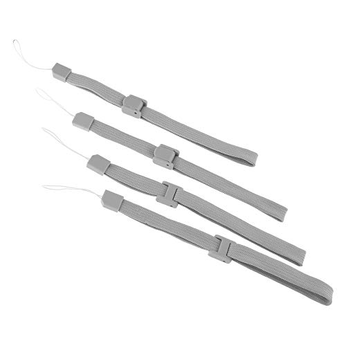 Correa de mano gris compatible con mando a distancia Niintendo Wii interruptor PSP