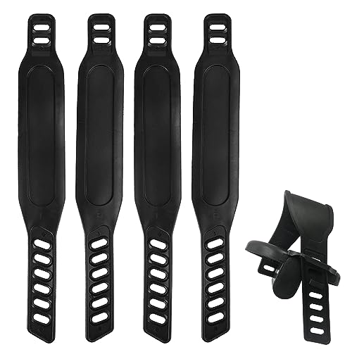 Correas de Pedales, Correas de Pedales para Bicicletas, Correas de Pedal para Bicicleta de Ejercicio, Bicicleta Estática Correas del Pedal, Fácil de Ajustar Correa del Pedal
