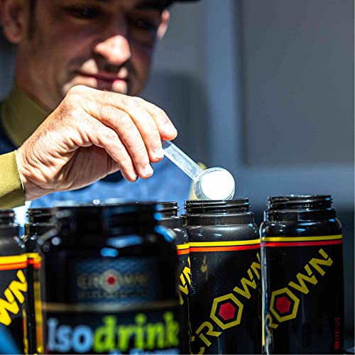 Crown Sport Nutrition Bebida Isotónica - Isotónico en polvo con carbohidratos, sales y aminoácidos. Certificación antidoping Informed Sport
