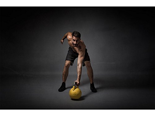 Cuadro PVC Gimnasio Crossfit Chico Pesa Asa | Varias Medidas 70x50cm | Fácil colocación | Decoracion Habitación | Motivos paisajisticos | Naturaleza | Urbes | Multicolor | Diseño Elegante