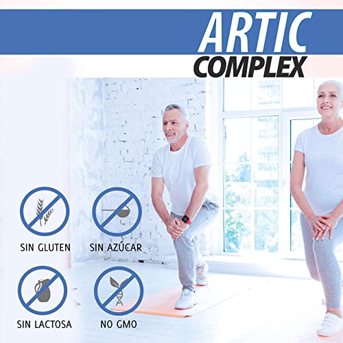 Cúrcuma Con Glucosamina, Condroitina y Colágeno, elimina el Dolor En Músculos, Articulaciones y Huesos, Potente Antiinflamatorio Con Acción Analgésica, Repara las Articulaciones, 90 Cápsulas