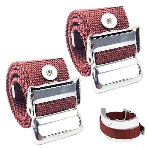 CWOQOCW 2 correas de banda para piernas, pieza de repuesto para zancos de yeso para un apoyo firme y cómodo, correas de nailon ajustables para todo tipo de zancos de yeso