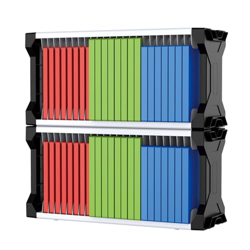 DaMohony Torre de Almacenamiento de Juegos para PS5, Torre de Almacenamiento de Videojuegos para PS5/PS4/PS3/Xbox Games con 2 Ganchos para Auriculares y Controlador