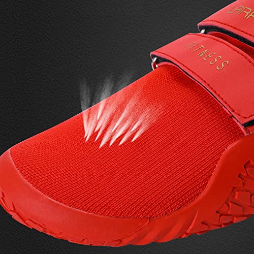 Deadlift Shoes Cross-Trainer|Zapato Descalzo y Minimalista|Zapatos de Fitness Negro 44 EU