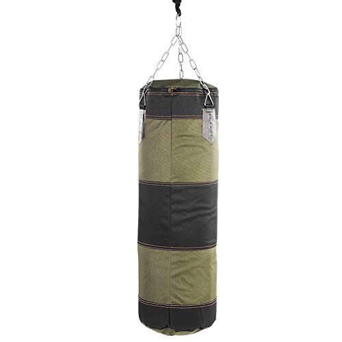 Dioche Bolsa de Arena Vacía, Sacos de Arena Vacíos Bolsas de Arena Kick Punch Bolsa de Entrenamiento de Karate Boxeo Lucha Bolsa de Arena(60CM-Verde)