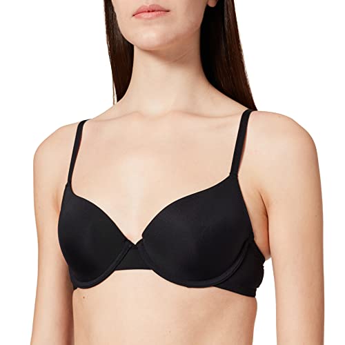 Dorina Michelle T-Shirt Bra Sujetador para Mujer Negro 75A
