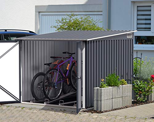 Duramax Caseta para Guardar 4 Bicicletas