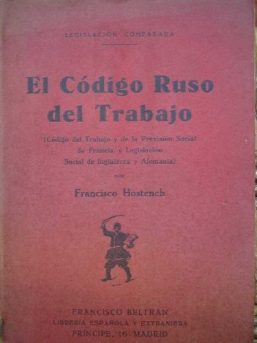 EL CODIGO RUSO DEL TRABAJO
