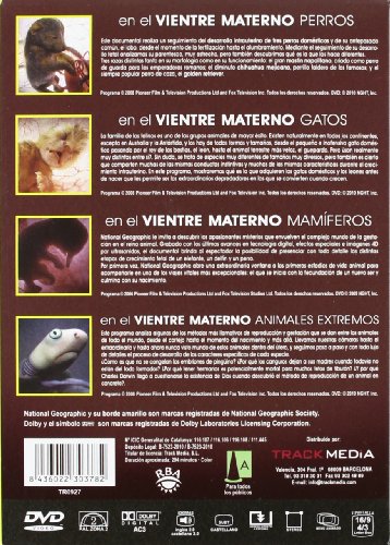 EN EL VIENTRE MATERNO ANIMALES (PACK 3 DVD)