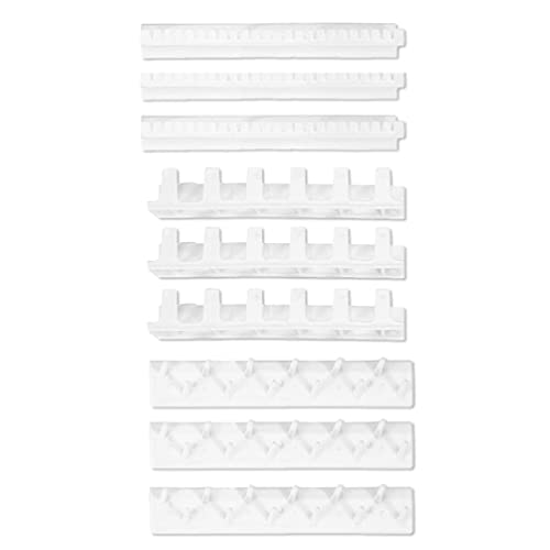 Estante de almacenamiento de joyería adhesiva organizador de joyería adhesiva colchoneta de soporte para el collar de pendientes anillos de pared sungires montado en la pared Organizador de joyas