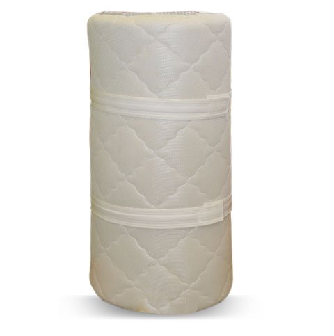 EVERGREENWEB - Colchón Enrollable Individual 80x195 cm Alto 5 cm, colchoneta Gimnasia - Ideal como colchón de Invitados, para Fitness, Yoga, Pilates, ABS -para Acampar, Camping | Medio Firme