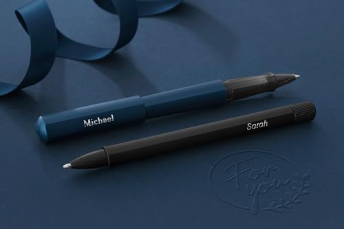 Faber-Castell 140545 Hexo Bolígrafo a base de agua, azul, 1 unidad