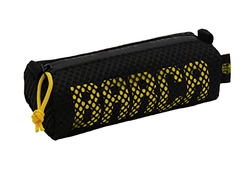 FC Barcelona - Estuche Portatodo con Cremallera, Color Negro, Producto Oficial (CyP Brands)
