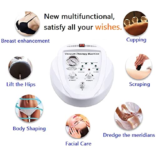 FFTUB Terapia De Vacío Profesional Máquina De Masaje Body Shaping Dispositivo De Vacío De Ventosas De Acupuntura Chino Máquina De Rejuvenecimiento De La Piel