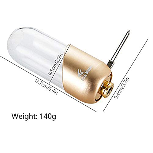 Fire-Maple Linterna Portátil de Gas para Camping Acero y Aluminio Combustible de Propano Isobutano Iluminación Ajustable y Lámpara de Camping Equipo Esencial de Camping de Emergencia