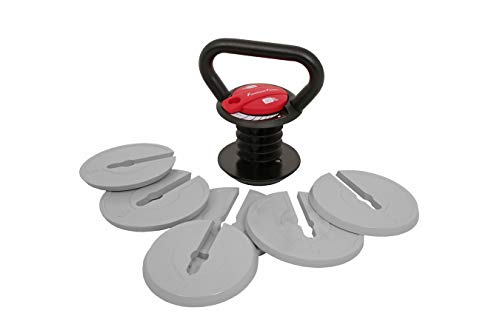 FunctionalFitness - Pesa Rusa Ajustable (Hierro Fundido, 18 kg)