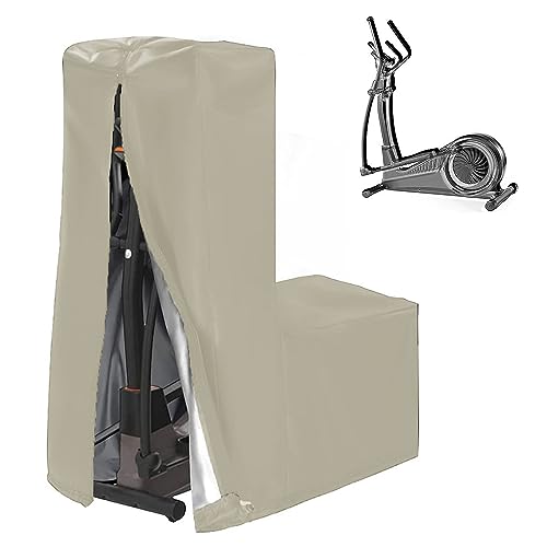 Funda para Bicicleta Elíptica para Interior y Exterior,Cubierta Impermeable Funda Máquina Elíptica,Máquina Elíptica para Uso Doméstico Cubierta Protectora Impermeable(Size:210D/140x64x165cm,Color:C)
