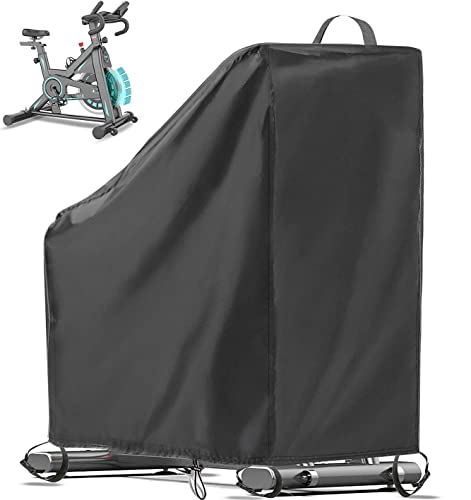 Funda para Bicicletas estaticas Impermeable, Protectora Completa Oxford 420D, Fundas para Bici estatica, Bicicletas Spinning Indoor Fundas para, Resistente a los Rayos UV