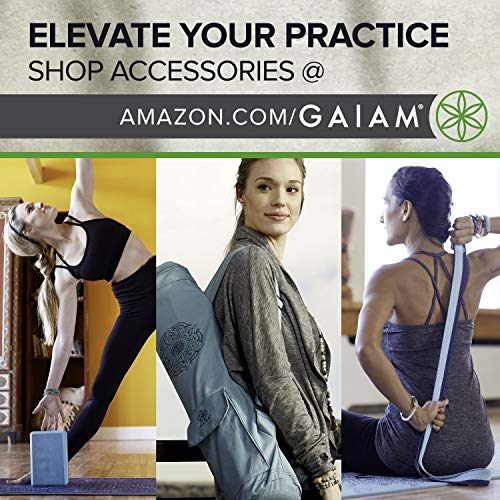 Gaiam Unisex 05-63495 tapete de yoga con impresión de corcho, 6 mm