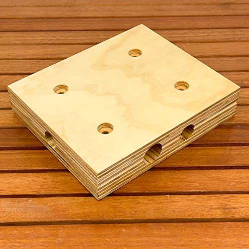 GATE14® Soporte para Motor Fueraborda en Madera Marina MAX 30 Kg Fijación al Púlpito