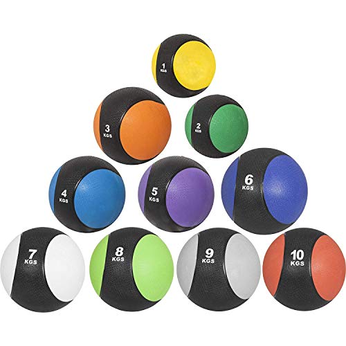 Gorilla Sports Balón Medicinal, Slam Ball, balón de Slam de 3 kg