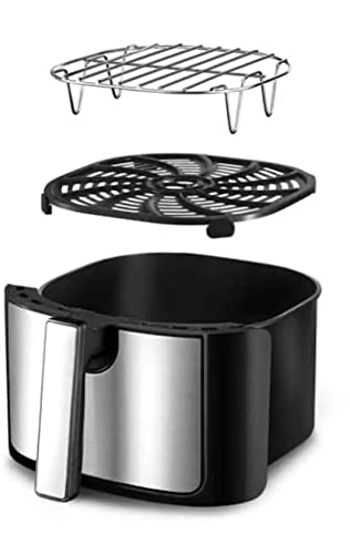 Gourmia Freidora de aire digital GAF798, 6,6 L, negro