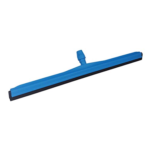 Haragán 75 cm Profesional con Mango Aluminio 140 cm. para Limpieza de Suelos de Doble Labio Negro.