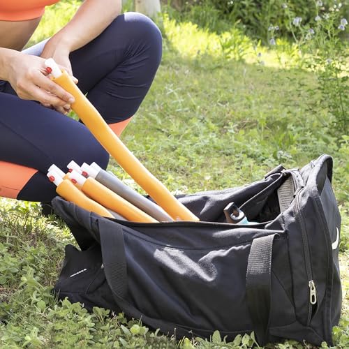 InnovaGoods® Hula Hoop Fitness, Aro de Fitness Desmontable Recubierto de Espuma para un Entrenamiento Óptimo, Diámetro Ajustable de 95-85-75 cm, Fácil de Montar y Desmontar, Grosor Aproximado de 5 cm