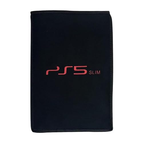 Juego Consola Protector Cubierta Antipolvo para PS5 Slim Disc&Digital Edition,Funda Anti-Rayaduras Consola Cubierta Protectora Antipolvo para PS5 Slim,Accesorios de Juegos