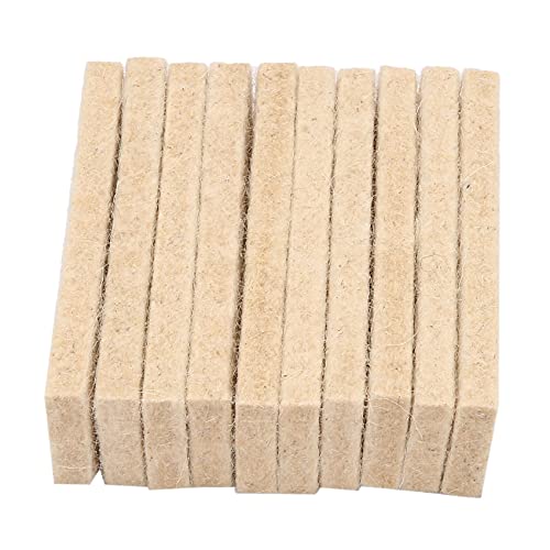JUJNE Pastillas de freno de bicicleta estática Almohadilla de arrastre de fieltro de para Spinning Bike Brake Pads Pieza de repuesto