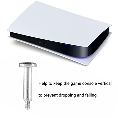 KALY Tornillo Rod para consola PS5 Consola de juegos Tornillo de fijación Base Tornillo Tornillo Tornillo de montaje Tornillo de metal Durable Tornillo
