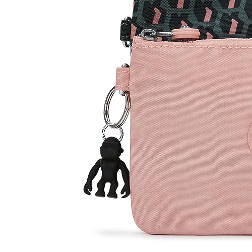 Kipling Duo Pouch Bolsas, 20 x 1 x 14, 3D K Pink (Negro)